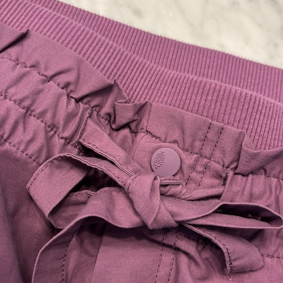 NWOT Free People Fresh Start Pants in Black Tea Mulberry, size XL - Picture 11 of 11